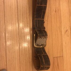 Linea Pelle Genuine leather with pony hair